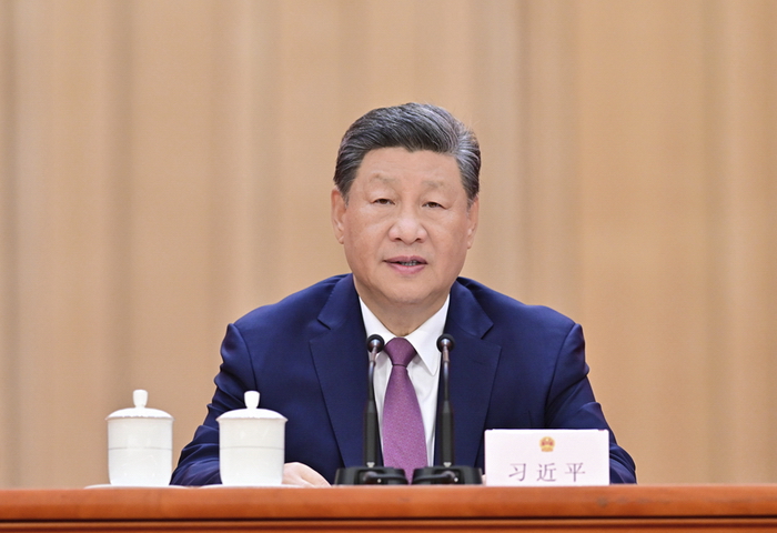 9月14日上午， 中共中央、全国人大常委会在北京人民大会堂隆重举行庆祝全国人民代表大会成立70周年大会。 中共中央总书记、国家主席、中央军委主席习近平出席会议并发表重要讲话。 新华社记者 翟健岚 摄.jpg