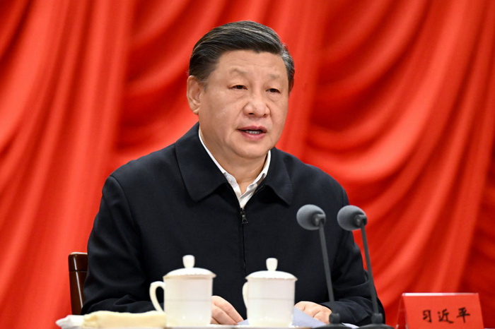 2月7日，新进中央委员会的委员、候补委员和省部级主要领导干部学习贯彻习近平新时代中国特色社会主义思想和党的二十大精神研讨班在中央党校（国家行政学院）开班。中共中央总书记、国家主席、中央军委主席习近平在开班式上发表重要讲话。新华社记者 李学仁 摄.jpg
