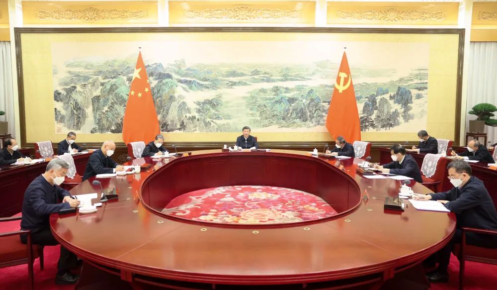12月26日至27日，中共中央政治局召开民主生活会，中共中央总书记习近平主持会议并发表重要讲话。新华社记者 鞠鹏  摄.jpg